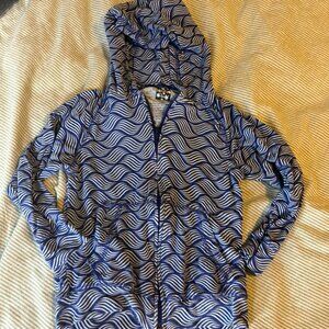 🌊 KicKee Pants Lightweight Zip-Up Hoodie – Size 4T 🌊